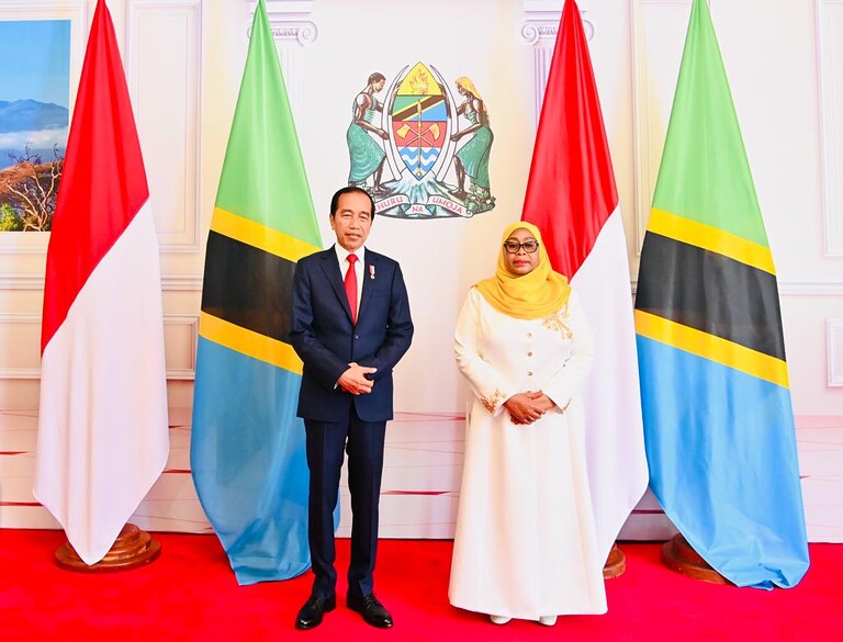 jokowi tanzania