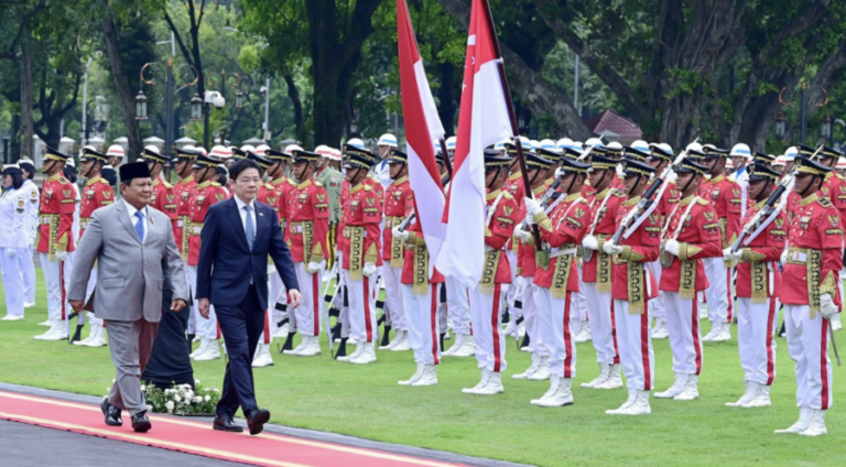 Prabowo Singapore PM