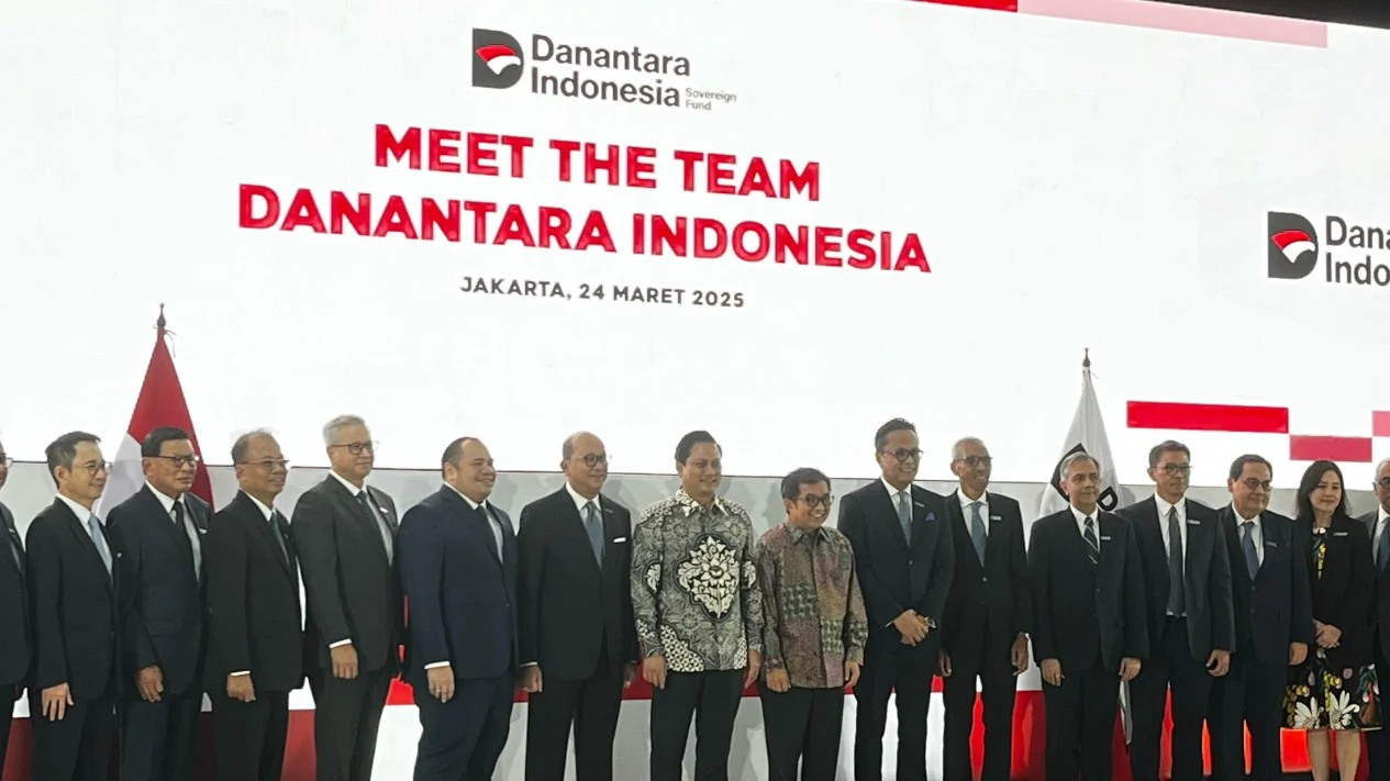 Danantara's management structure personnel
