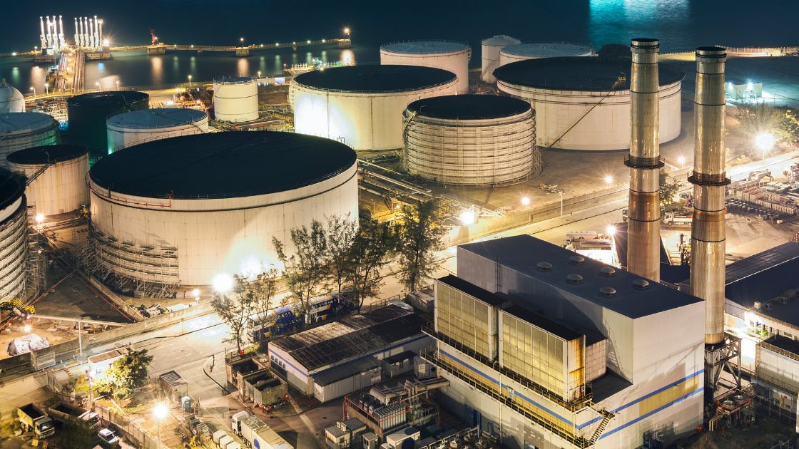 Electric Power Plant signifying Indonesia Electricity Investment.