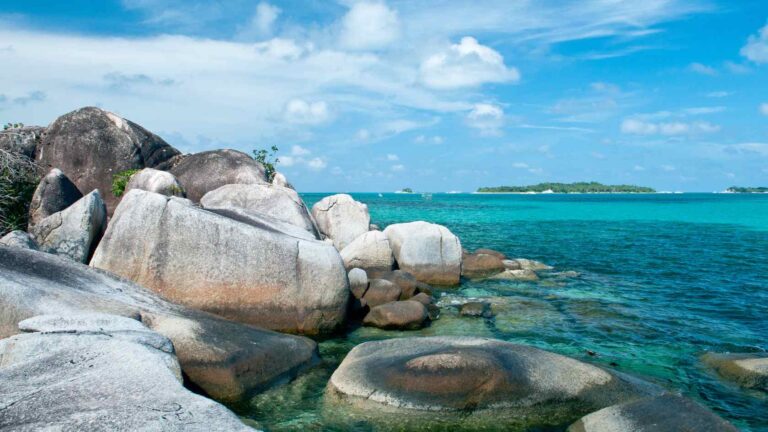 Tanjung Kelayang beach one of the locations of Indonesia's Special Economic Zones