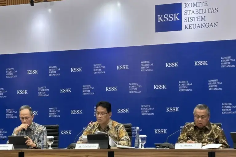 Indonesian Finance Minister Purbaya Yudhi Sadewa announcing the Indonesia finance reporting platform mandate by 2027