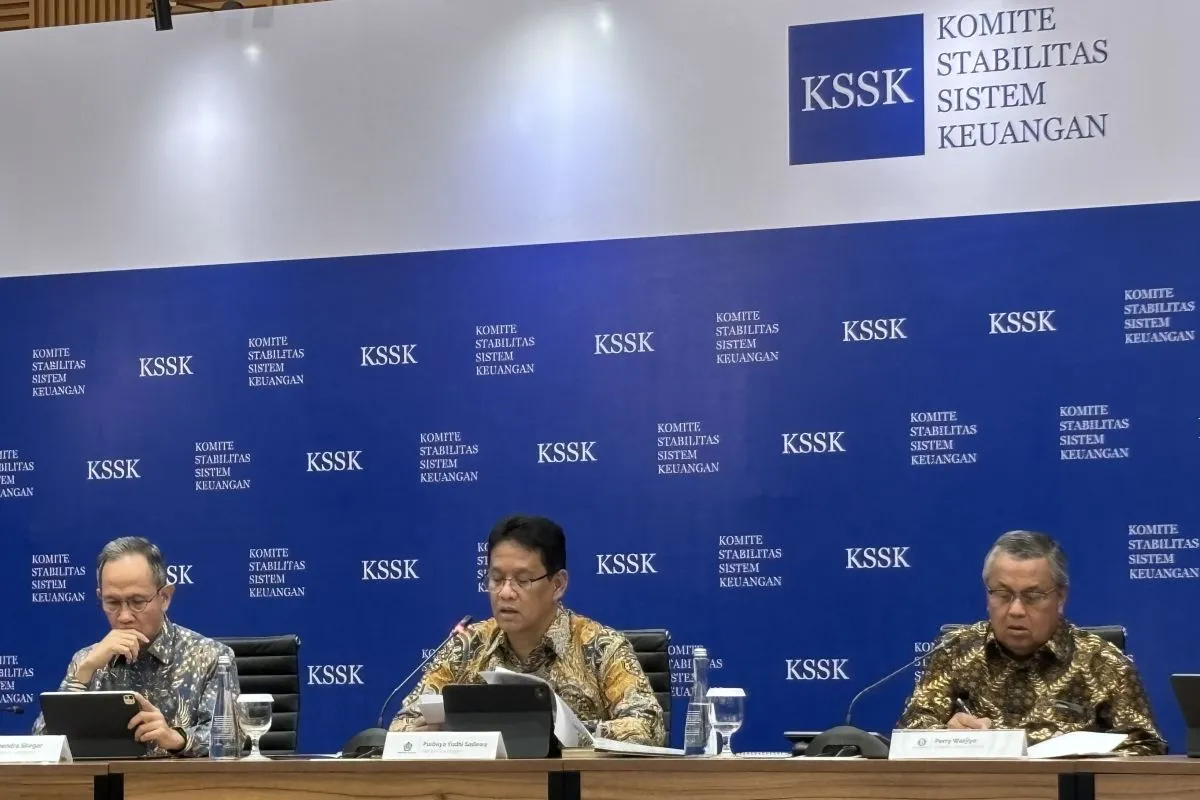 Indonesian Finance Minister Purbaya Yudhi Sadewa announcing the Indonesia finance reporting platform mandate by 2027